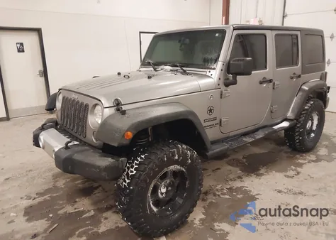 2014 Jeep Wrangler Unlimited Sport z USA, uszkodzony, nr VIN 1C4BJWDGXEL250481